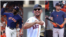 Tres peloteros cubanos del equipo campeón de los Astros de Houston, de izquierda a derecha: Yordan Álvarez, Yuli Gurriel y Aledmys Díaz. (Reuters).