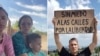 Nelva Ismaray Ortega junto a dos de los hijos del opositor cubano José Daniel Ferrer (en foto de la derecha), frente a la prisión de Mar Verde. (Composición con captura de video y foto/Facebook)