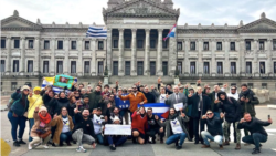 Declaraciones de Luis Estrada, presidente de la asociación civil "Cubanos Libres en Uruguay"  Declaraciones de Luis Estrada, presidente de la asociación civil "Cubanos Libres en Uruguay"