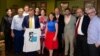 Rosa María Payá junto a parlamentarios del Consejo de Europa. (Rosa María Payá/Twitter)