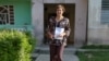 La profesora Alina Bárbara López Hernández.