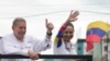 El candidato presidencial Edmundo González (izq) y la líder opositora María Corina Machado. (AP/Ariana Cubillos/Archivo)