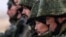 Los rusos movilizados, el territorio Trans-Baikal, Chita, Rusia, el 7 de octubre de 2022.