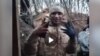 Recluta cubano en una trinchera del frente ruso en Ucrania. (Captura de video/Telegram InformNapalm)