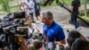 Foto Archivo. Miguel Díaz-Canel habla con medios de prensa en Cuba. (AP/Ramón Espinosa/Archivo)