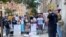 Manifestación frente a la Misión de Cuba en Nueva York el 19 de septiembre de 2023.
