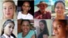 Un collage de víctimas de feminicidios en Cuba durante el 2023. (Imágenes de redes sociales).