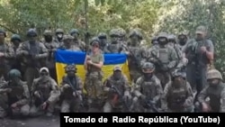 Tomado del video "Mensaje de los combatientes ucranianos al pueblo de Cuba", publicado por Radio República el 6 de septiembre de 2023.