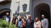 Delegación de funcionarios cubanos de educación en Guadalajara, México.