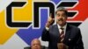 El presidente venezolano Nicolás Maduro en la sede del Consejo Nacional Electoral en Caracas, Venezuela, el jueves 20 de junio de 2024. (Foto AP/Ariana Cubillos)