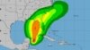 Pronóstico dle alcance de los vientos de Idalia. (NHC)