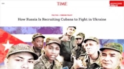 Info Martí | TIME se hace eco de la presencia de cubanos en la invasión rusa a Ucrania  Info Martí | TIME se hace eco de la presencia de cubanos en la invasión rusa a Ucrania