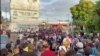 Marcha de migrantes parte de Tapachula