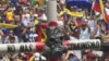 Miles de venezolanos se congregaron en el Bayfront Park de Miami para respaldar la victoria de la oposición en las elecciones del 28 de julio en Venezuela.