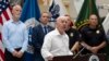 El secretario de Seguridad Nacional, Alejandro Mayorkas, habla durante una conferencia de prensa en Tucson, Arizona, el miércoles 26 de junio de 2024.