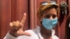Thais Mailén Franco Benítez, una de las detenidas en la protesta pacífica de la Calle Obispo. (Facebook)