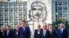 El primer ministro Pedro Sánchez, cuando encabezó una delegación del gobierno español a Cuba en 2018. (AP Photo/Desmond Boylan).