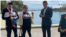 Activistas cubanos Anisley Pérez y Félix Llerena posan para la VOA