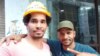 Luis Manuel Otero Alcántara (izquierda) y Maykel Castillo "El Osorbo" (derecha).
