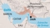 Localización de la ciudad de Jask, en la provincia iraní de Hormozgán, zona en donde las fuerzas iraníes derribaron un dron estadounidense, según la televisión estatal de la República Islámica.