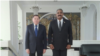 Viacheslav Lebedev, presidente del Tribunal Supremo de la Federación Rusa junto a Rubén Remigio Ferro.