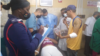 Una de las víctimas del accidente en Pinar del Río. Foto: Fátima Rivero Amador publicada en la web oficial Cubadebate.