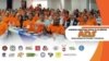 Integrantes del ADS, confederación de sindicalistas con sede en Bogotá, Colombia.
