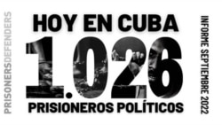 Prisoners Defenders registra 1026 presos políticos en Cuba
 Prisoners Defenders registra 1026 presos políticos en Cuba