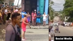 Protestas en La Habana por apagones.