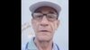 El profesor Pedro Albert Sánchez cuando marchó por la Rampa habanera rumbo al Parque del Quijote. (Captura de video/Facebook/Pedro Albert Sánchez).