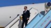 Secretario de Estado de EEUU Antony Blinken llega al aeropuerto Ben Gurion de Tel Aviv el 22 de octubre de 2024. (Foto de Nathan Howard / POOL / AFP)
