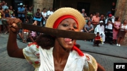 Danzas afrocaribeñas en el festival "Ciudad en Movimiento"