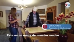 Jim y Sue Chilton: Freno al muro en la hacienda de los Chilton Jim y Sue Chilton: Freno al muro en la hacienda de los Chilton
