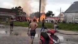 Incendio en depósito de tabaco en Pinar del Río Incendio en depósito de tabaco en Pinar del Río