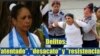 Imagen de las Damas de Blanco, movimiento fundado en Cuba tras la Primavera Negra de 2003.
