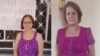 Las madres del 11J Martha Perdomo (izquierda) y Liset Fonseca (derecha).