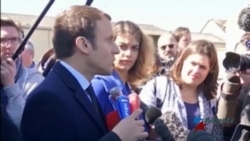 Le Pen y Macron entran en última semana de campaña por la presidencia de Francia Le Pen y Macron entran en última semana de campaña por la presidencia de Francia