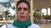 Lidier Hernández Sotolongo en una imagen captada de un video compartido en Twitter.