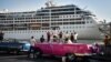 El primer crucero de EEUU que viajó a la isla en medio siglo. ADALBERTO ROQUE / AFP