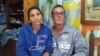 El periodista independiente Lázaro Yuri Valle Roca junto a su esposa, Eralidis Frómeta.(Foto: Facebook)