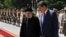 Maduro junto a Ebrahim Raisien en Teherán, el 11 de junio de 2022. (Foto AP/Vahid Salemi)
