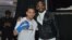 Los boxeadores cubanos Robeisy Ramírez (izq.) y Yordenis Ugás.