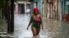 Numerosas zonas de la capital cubana fueron inundadas por las intensas lluvias el 3 de junio de 2022.
