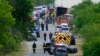 El operativo policial para el rescate de los migrantes en San Antonio, Texas.