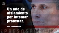 José Daniel Ferrer recibe su primera visita familiar en más de un año José Daniel Ferrer recibe su primera visita familiar en más de un año