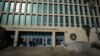 Fachada de la Embajada de Estados Unidos en La Habana.