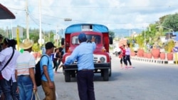 Autobuses donados por Japón no resuelven problemas de transporte Autobuses donados por Japón no resuelven problemas de transporte