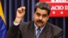 El presidente de Venezuela, Nicolás Maduro, habla durante una rueda de prensa.