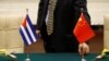 Banderas de Cuba y China. (Reuters/Florence Lo/Archivo)