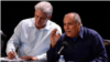 Miguel Díaz-Canel junto a Alpidio Alonso, ministro de Cultura.